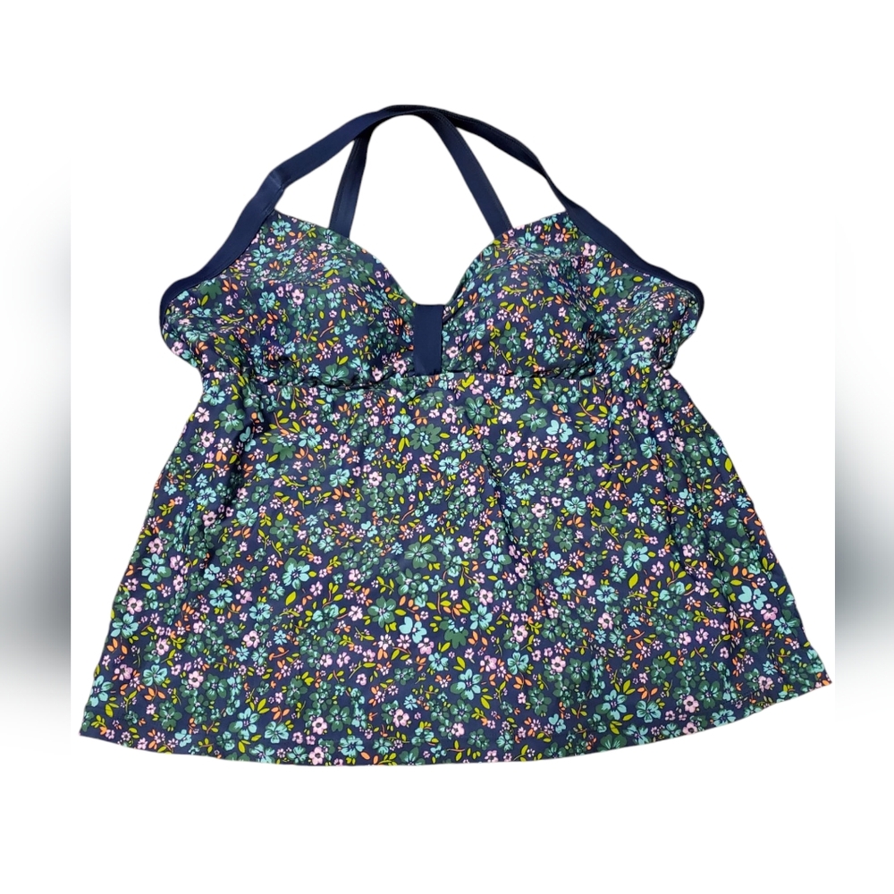 South Point Floral Swim Top